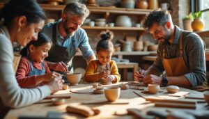 découvrez comment les artisans qui travaillent en famille allient savoir-faire, passion et tradition pour offrir des créations uniques et authentiques.