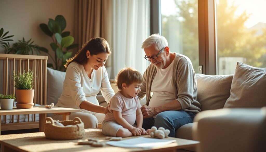 découvrez comment organiser l'accueil de bébé dans un foyer multi-génération pour vivre ce moment avec sérénité et harmonie.