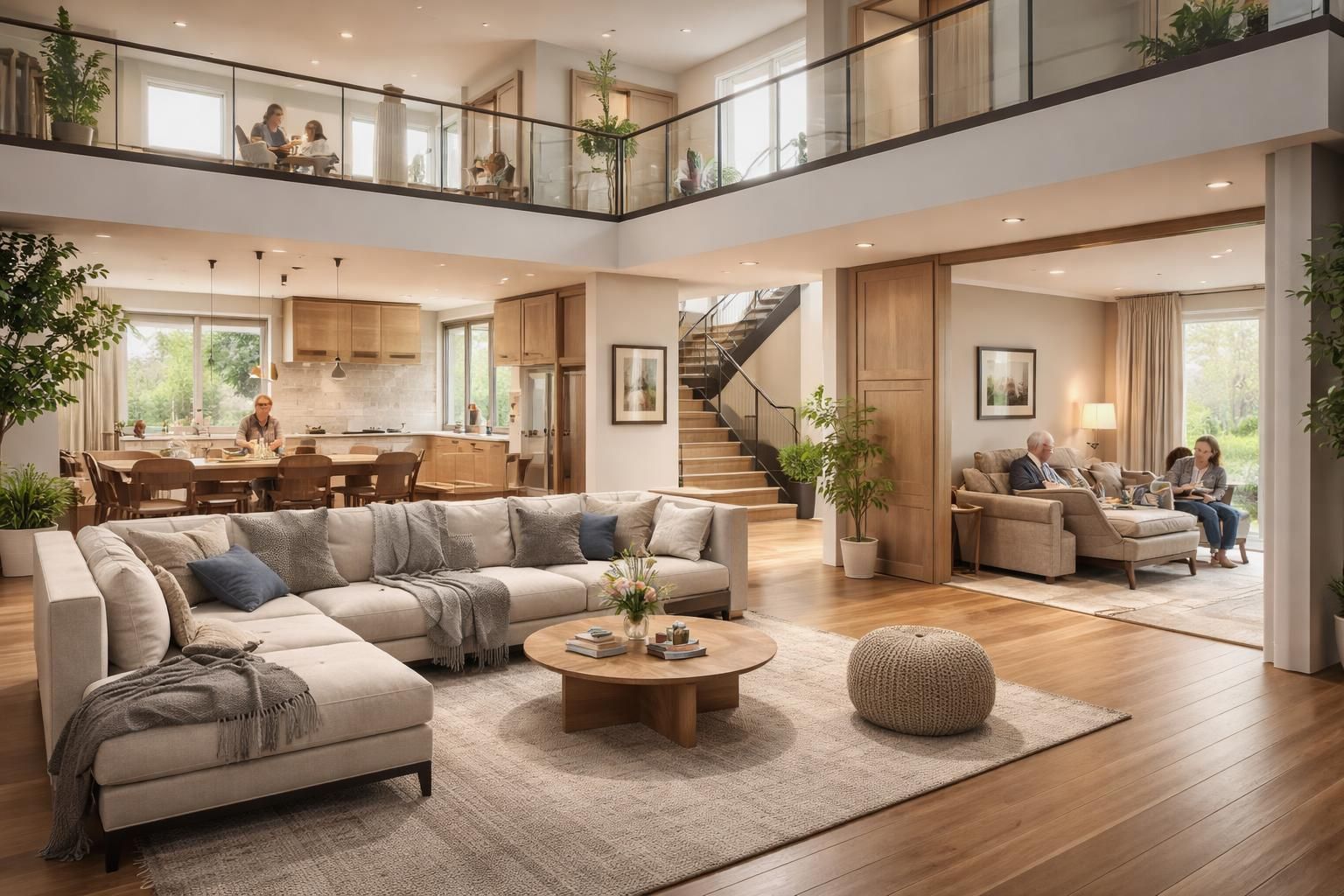 découvrez comment aménager un espace multigénérationnel convivial et fonctionnel pour accueillir parents et enfants dans votre maison, alliant confort et harmonie pour toute la famille.