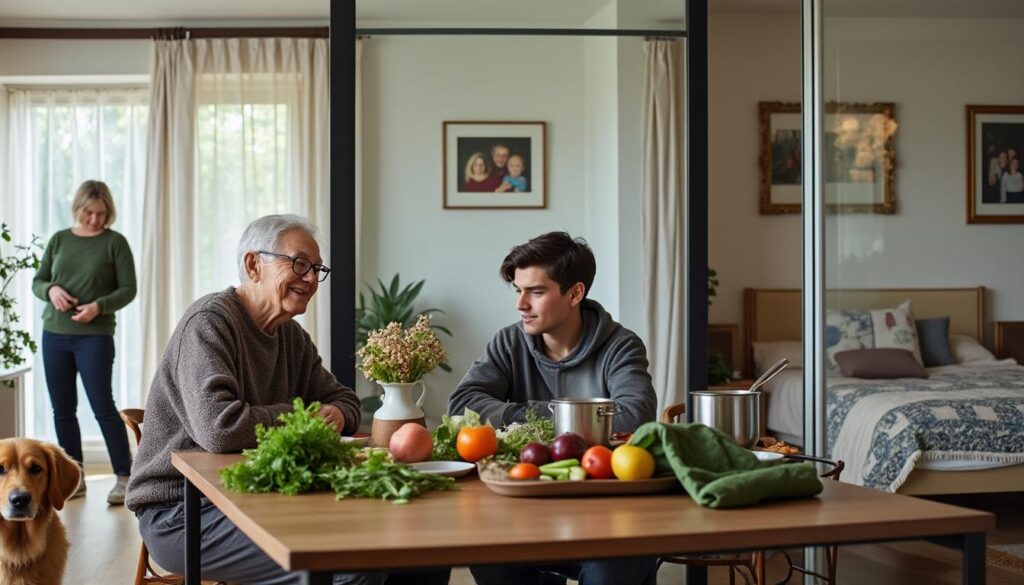 découvrez les avantages et les limites de la colocation intergénérationnelle, une solution de logement qui favorise le partage, la solidarité et le lien social entre jeunes et seniors.