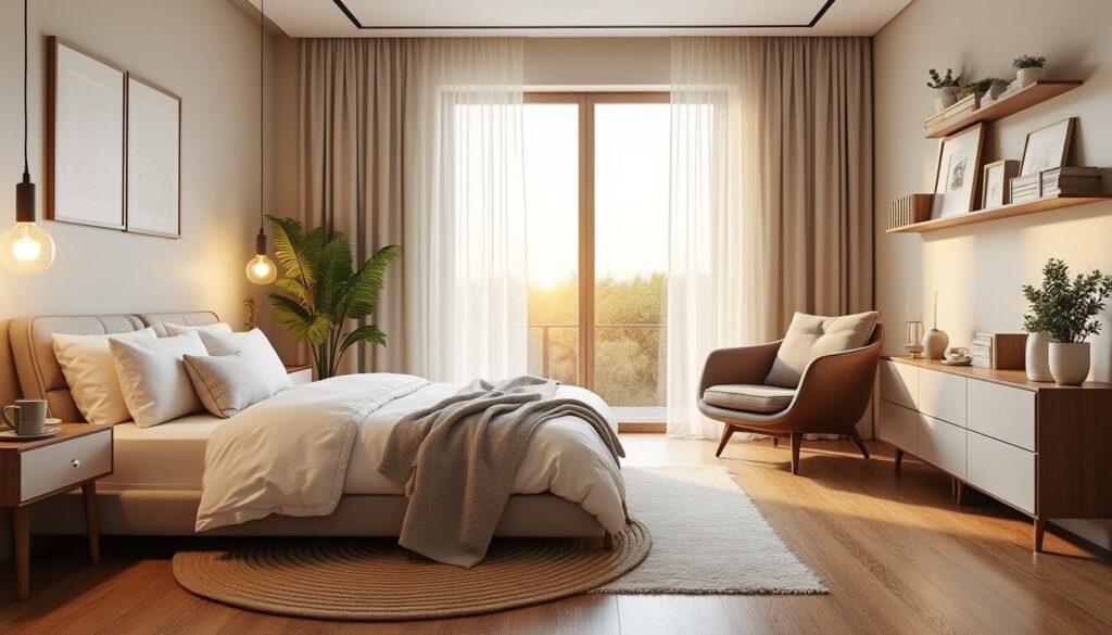 découvrez nos conseils pour créer une chambre cocooning et confortable spécialement conçue pour le bien-être des seniors, alliant douceur, sécurité et praticité.