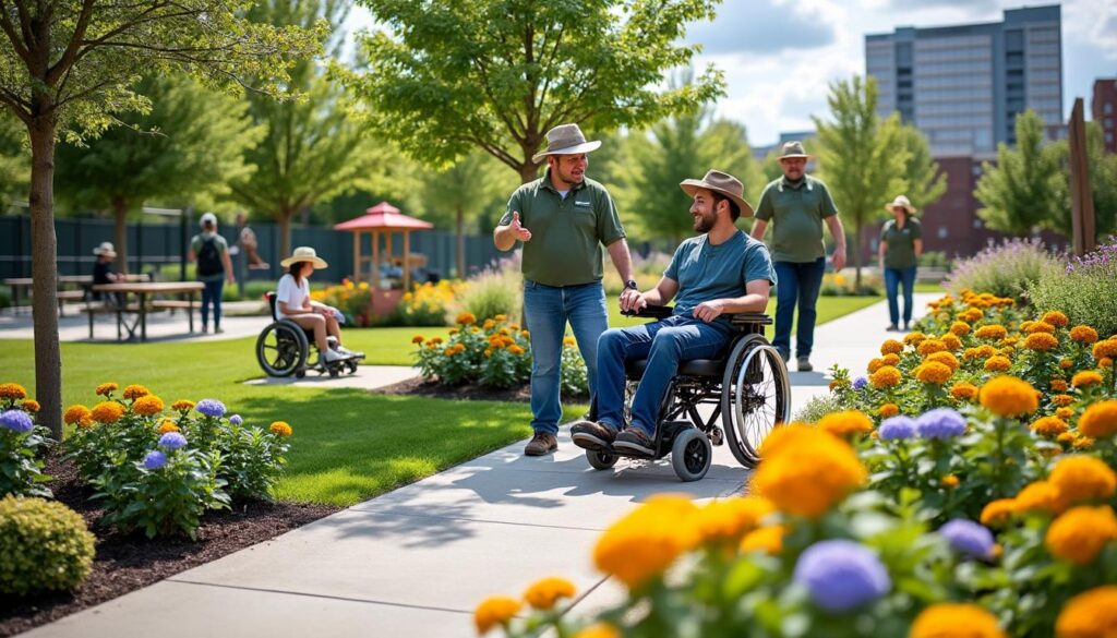 découvrez les paysagistes spécialisés dans la création de jardins accessibles à tous, alliant esthétique, confort et inclusivité pour un espace extérieur accueillant.